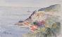 Etienne GAUDET - Peinture originale - Aquarelle - Sud de la France