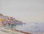 Etienne GAUDET - Peinture originale - Aquarelle - Port Haliguen, Quiberon
