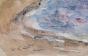 Edouard RIGHETTI - Peinture originale - Aquarelle -  Vue Sur La Mer à Carnon
