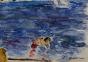 Edouard RIGHETTI - Peinture originale - Aquarelle -  Saint Maxime