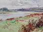 Etienne GAUDET - Peinture originale - Aquarelle - Paysage Val de Loire 9