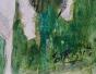 Edouard RIGHETTI - Peinture originale - Gouache - Chevaux Normands