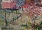 Edouard RIGHETTI - Peinture originale - Huile - Rosny sous bois
