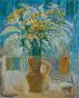 Edouard RIGHETTI - Peinture originale - Huile - Bouquet