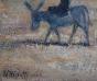Edouard RIGHETTI - Peinture originale - Huile - Andalousie