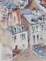 Etienne GAUDET - Peinture originale - Aquarelle - Blois 47