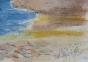 Edouard RIGHETTI - Peinture originale - Aquarelle -  L'envoi à Houlgate