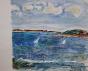 Edouard RIGHETTI - Peinture originale - Aquarelle -  Vue sur la mer 3