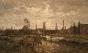 Gustave Den Duyts - Vue Panoramique de la ville de Gand - Musee des beaux-arts de Gand