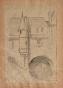 Auguste ROUBILLE - Dessin original - Crayon - Chateau de Chenonceau