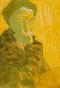 Auguste ROUBILLE - Peinture originale - Aquarelle - Le vieil Homme