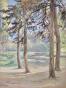 Paul CORDONNIER - Peinture Originale - Aquarelle - Vallée de la Creuse 5, 1911