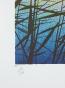 Daniel SCIORA - Estampe originale - Lithographie - Crépuscule au bord du lac