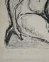 Isa PIZZONI - Estampe originale - Lithographie - Femme allongée