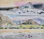 René GENIS - Aquarelle signée - Teotihuacan Mexique - Atelier Bardone