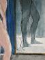 Guy Bardone - Peinture originale - Aquarelle - Nu au miroir