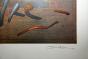 Richard TEXIER - Estampe originale - Lithographie - Ingres, la baigneuse de Valpinçon