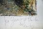 ARLANDIS Antoine - Estampe originale - Lithographie - Le chemin dans la forêt
