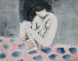 Guy Bardone - Peinture originale - Aquarelle - Nue assise